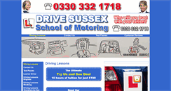 Desktop Screenshot of drivesussex.co.uk